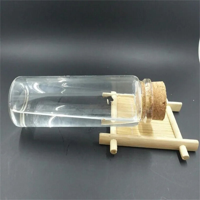 24pcs Glass Bottles with Cork 50-150ml Craft Jars Wedding Gift Set