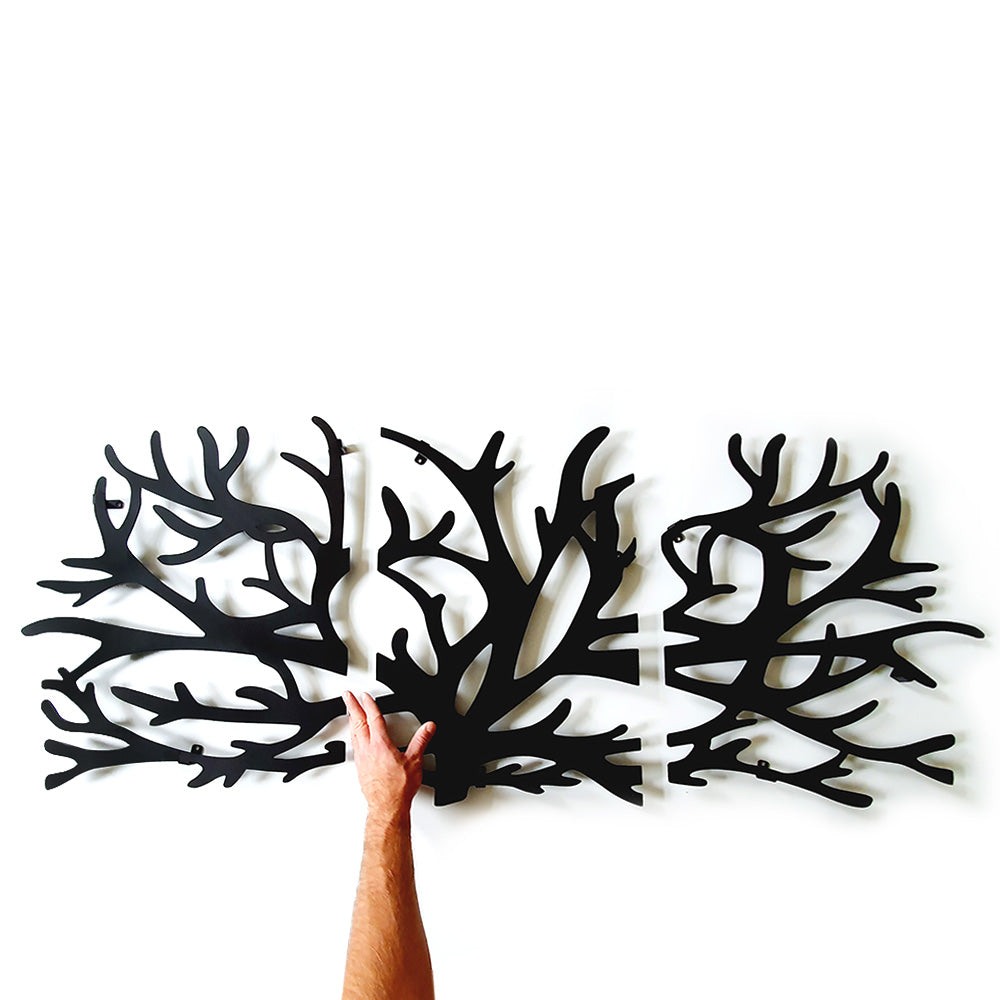 Decorizzly® Triptych hanger TRUE TREE 1340mm