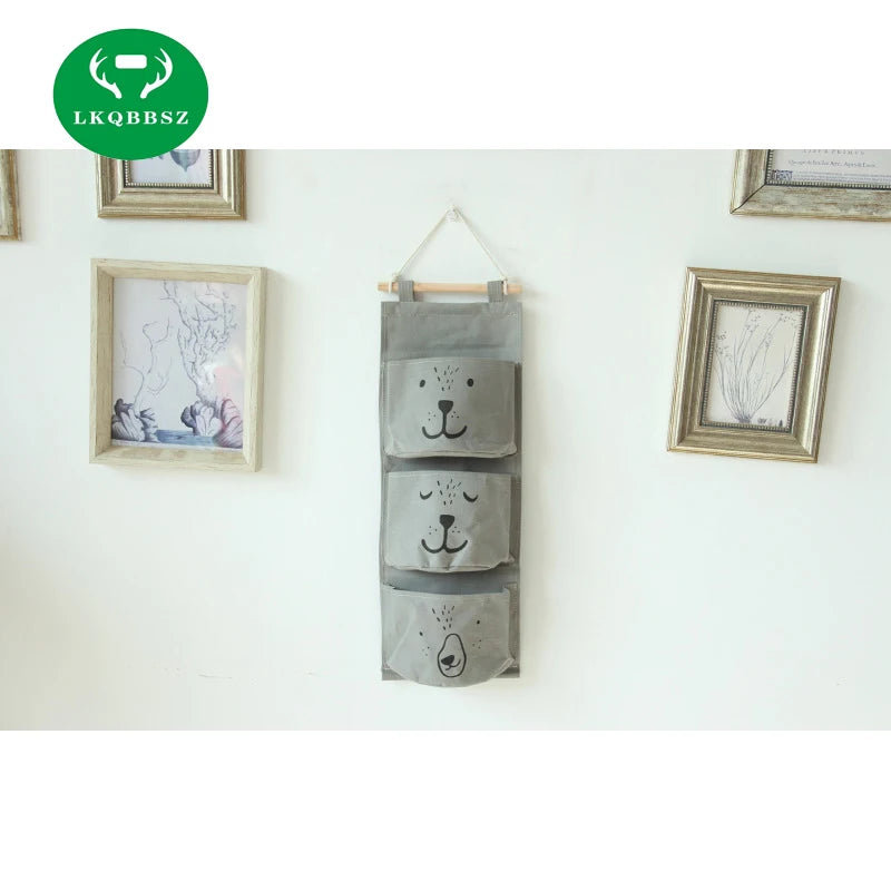 Wall Hanging Storage Bag Organizer for Toys Books Cosmetics